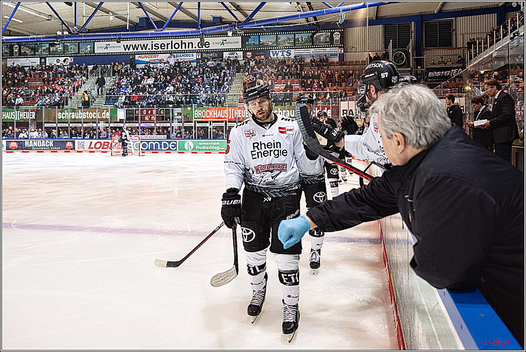 PENNY DEL;  Iserlohner EC - Koelner Haie; Iserlohn, 24.02.2023